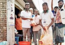 ৬৫০ টাকা কেজিতে গরুর মাংস বিক্রি করছেন স্বেচ্ছাসেবকলীগ নেতা