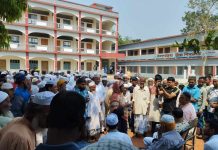 আড়াইহাজারে বীর মুক্তিযোদ্ধা বজলুর রশিদের দাফন সম্পন্ন