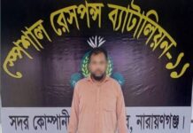 ফকির জহির হত্যার আসামি কবির হোসেন কক্সবাজারে গ্রেপ্তার