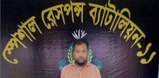 ফকির জহির হত্যার আসামি কবির হোসেন কক্সবাজারে গ্রেপ্তার